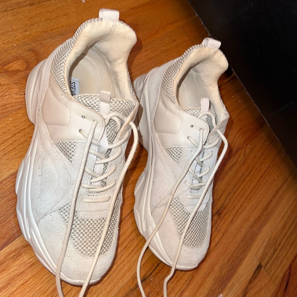 Beige Steve Madden Sneakers
